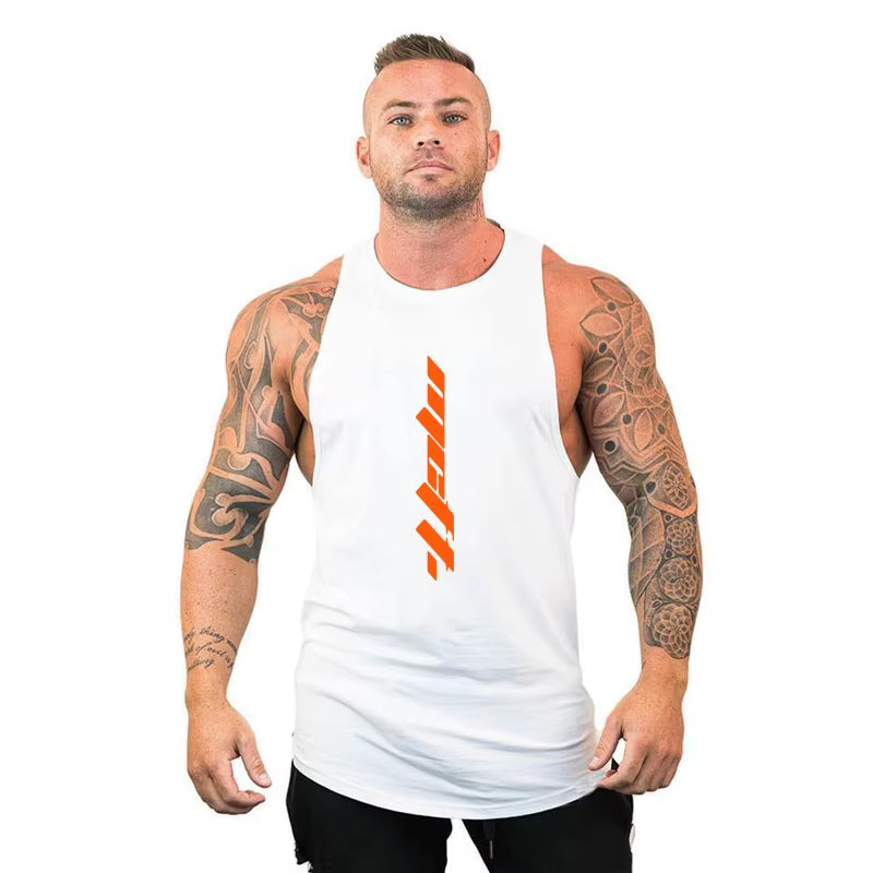 Men's Bodybuilding Stringer Tank Tops - Sleeveless Gym Wear