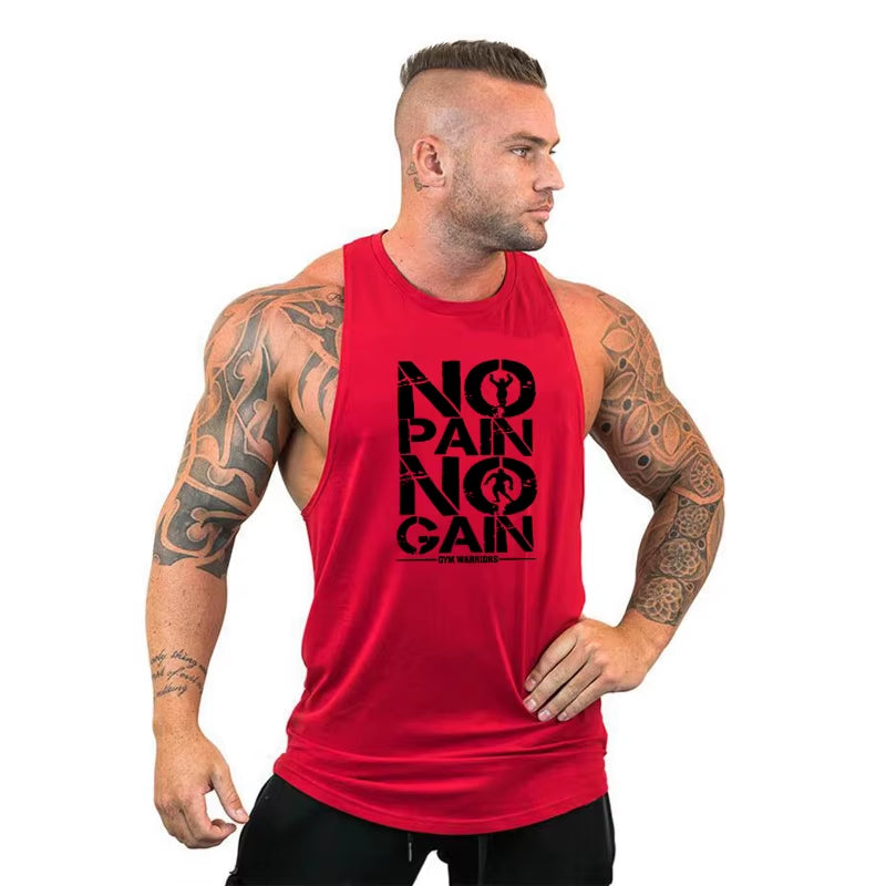 Men's Bodybuilding Stringer Tank Tops - Sleeveless Gym Wear