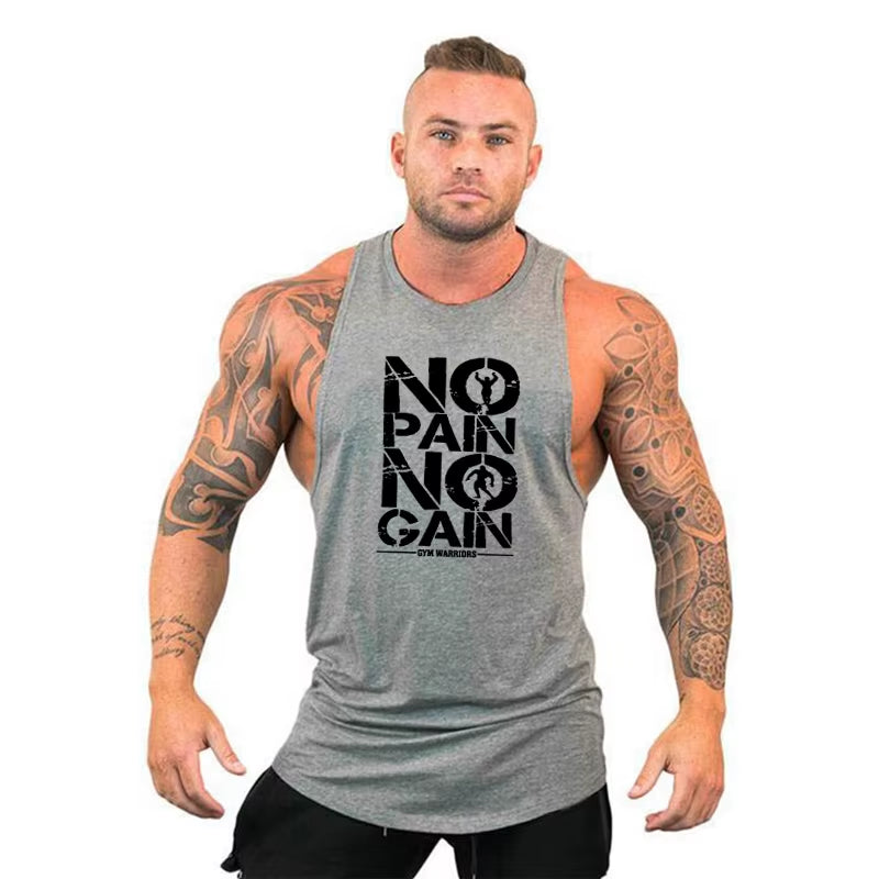 Men's Bodybuilding Stringer Tank Tops - Sleeveless Gym Wear