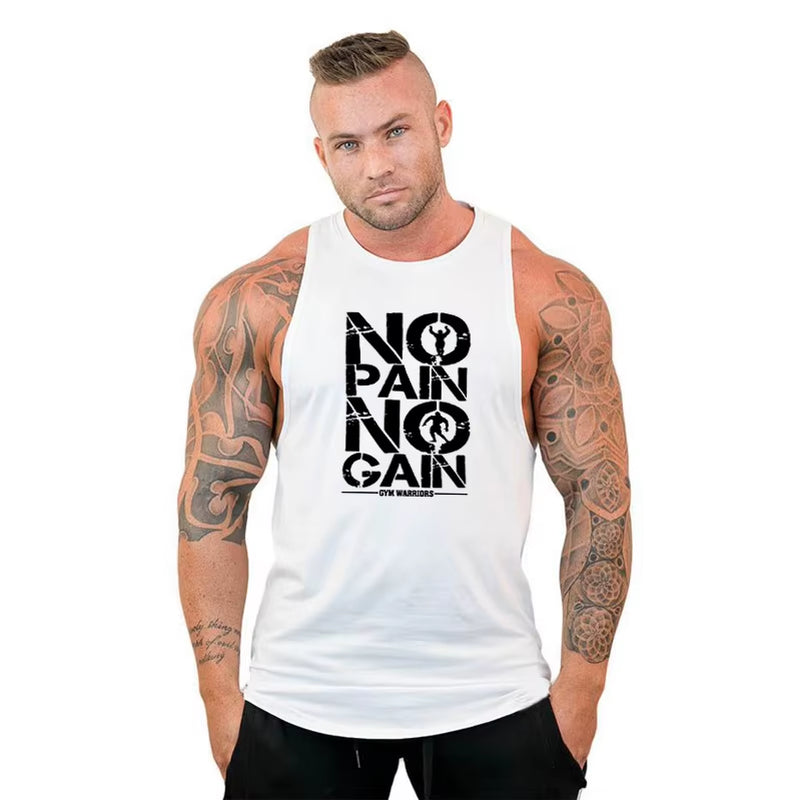 Men's Bodybuilding Stringer Tank Tops - Sleeveless Gym Wear