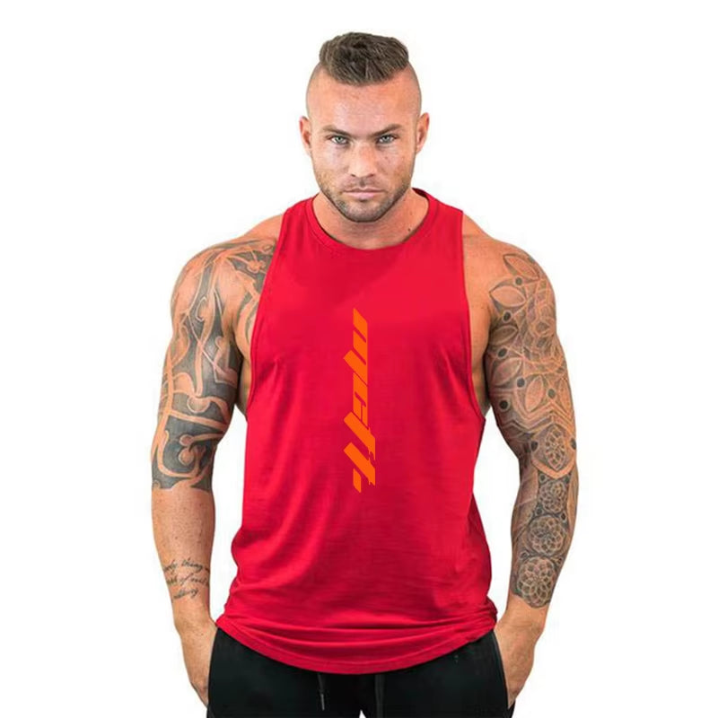 Men's Bodybuilding Stringer Tank Tops - Sleeveless Gym Wear