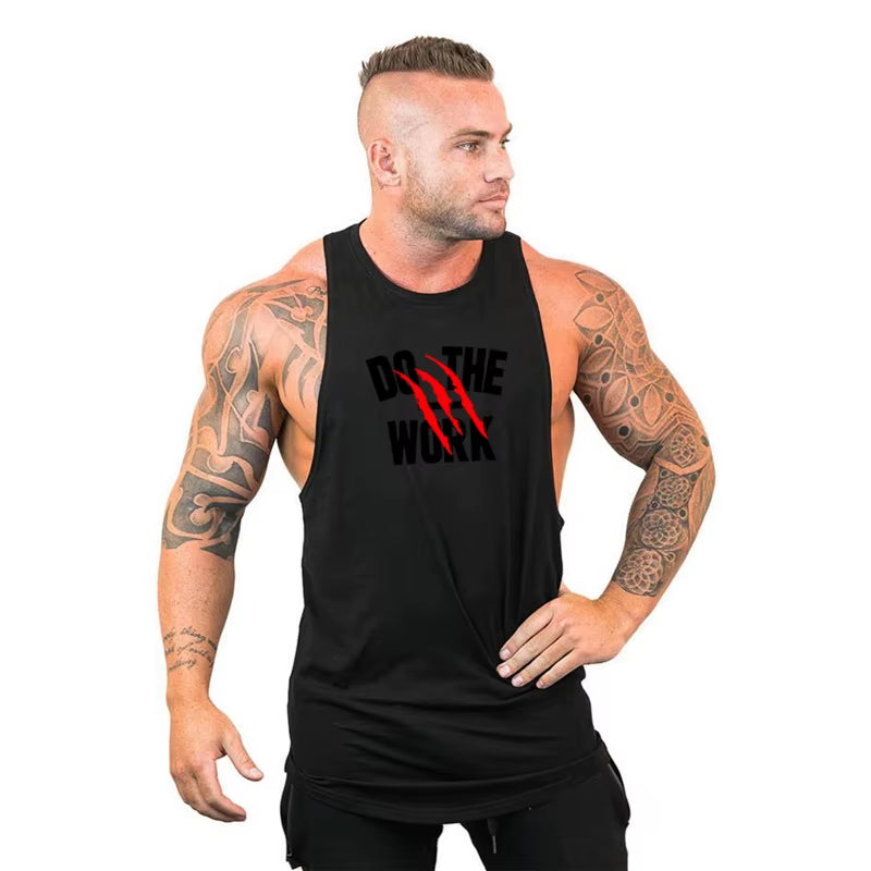 Men's Bodybuilding Stringer Tank Tops - Sleeveless Gym Wear