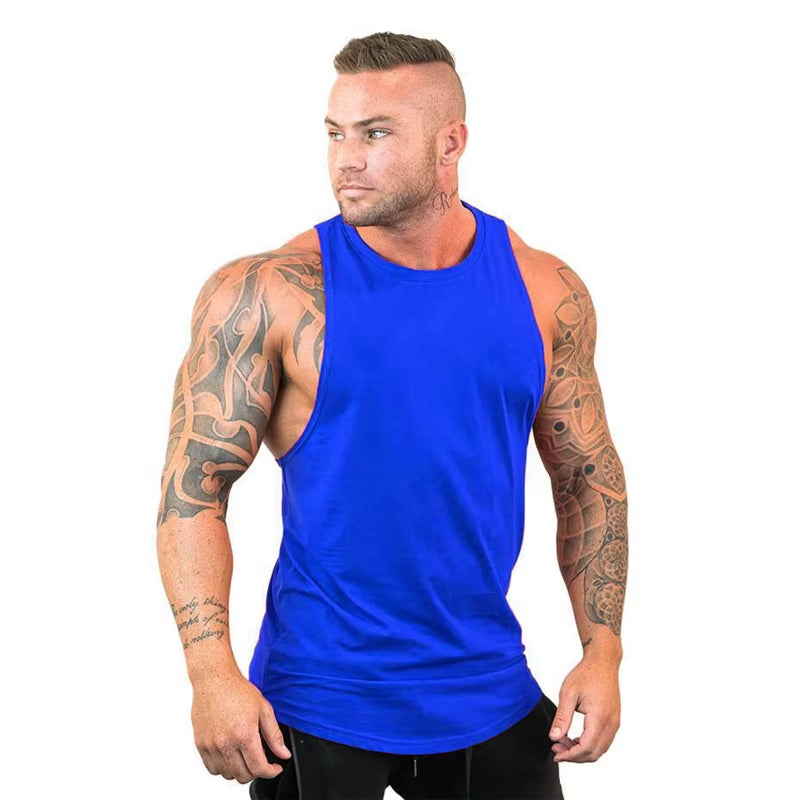 Men's Bodybuilding Stringer Tank Tops - Sleeveless Gym Wear