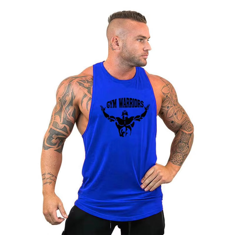 Men's Bodybuilding Stringer Tank Tops - Sleeveless Gym Wear