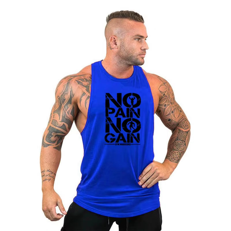 Men's Bodybuilding Stringer Tank Tops - Sleeveless Gym Wear