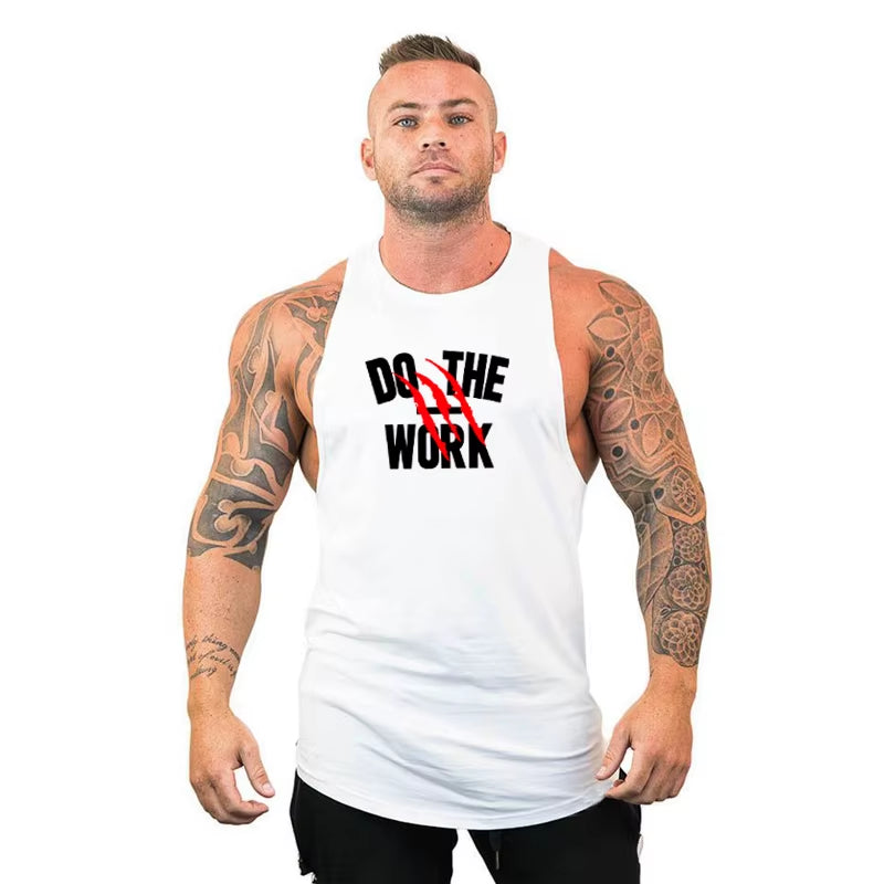 Men's Bodybuilding Stringer Tank Tops - Sleeveless Gym Wear