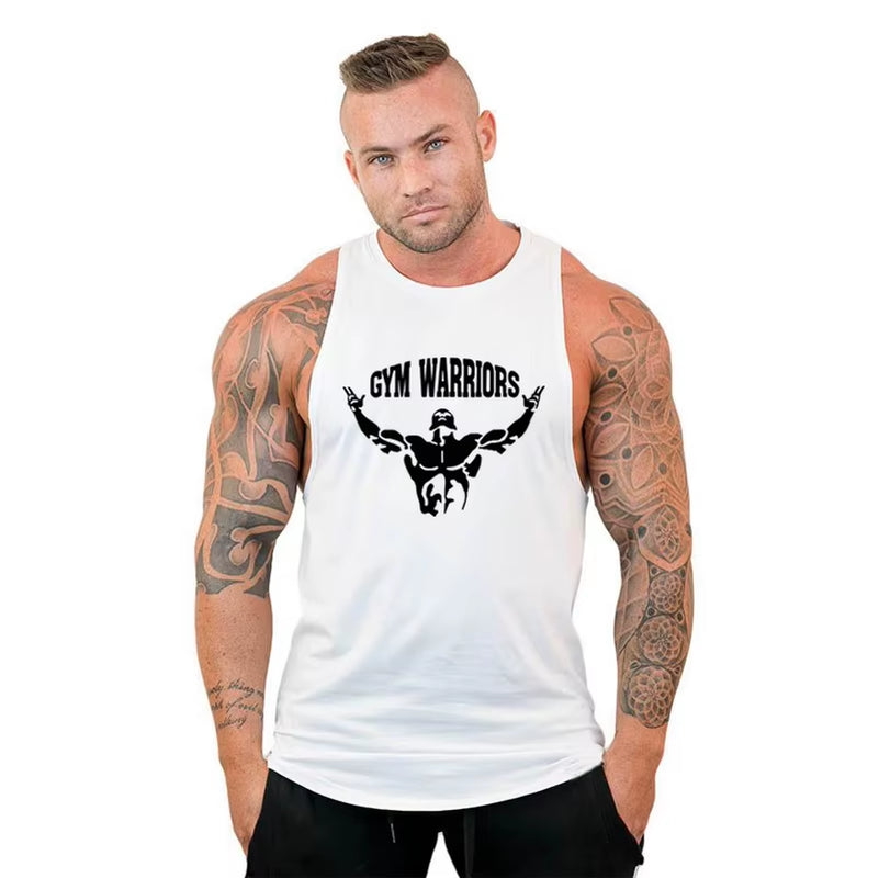 Men's Bodybuilding Stringer Tank Tops - Sleeveless Gym Wear