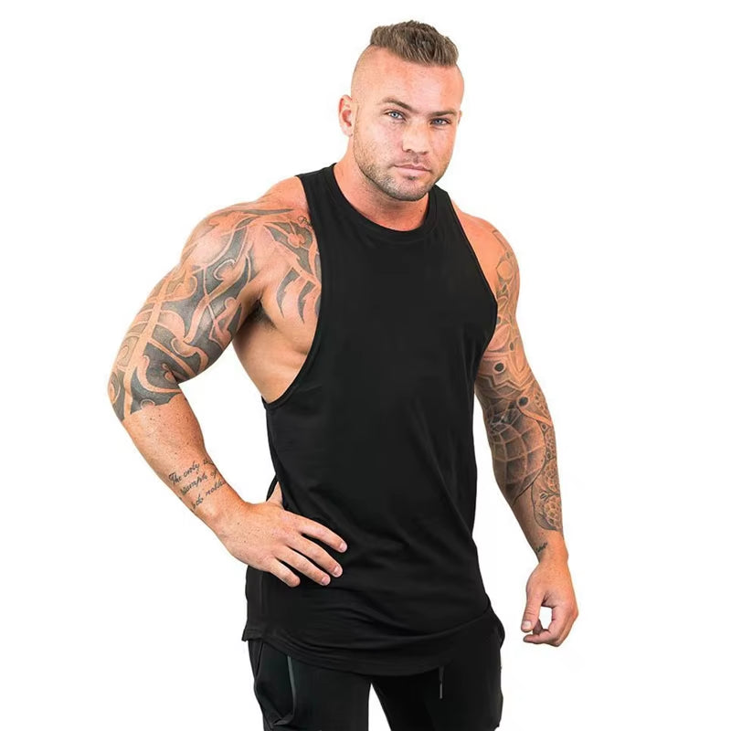 Men's Bodybuilding Stringer Tank Tops - Sleeveless Gym Wear