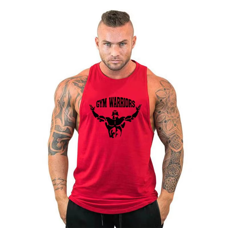 Men's Bodybuilding Stringer Tank Tops - Sleeveless Gym Wear