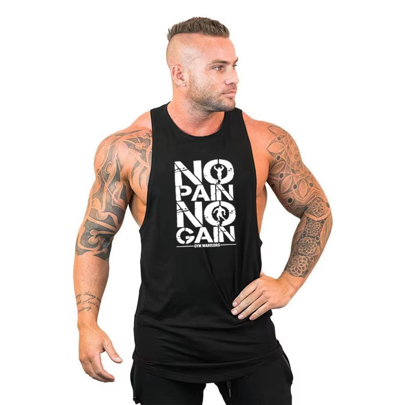 Men's Bodybuilding Stringer Tank Tops - Sleeveless Gym Wear