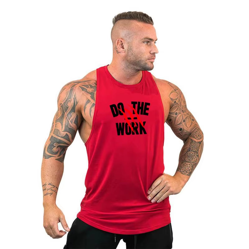 Men's Bodybuilding Stringer Tank Tops - Sleeveless Gym Wear