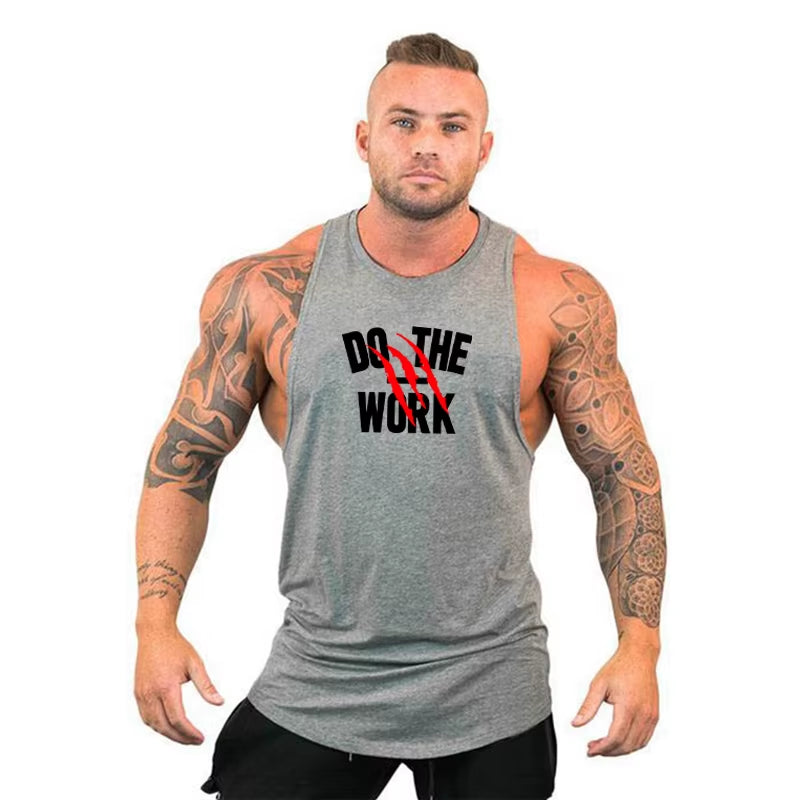 Men's Bodybuilding Stringer Tank Tops - Sleeveless Gym Wear