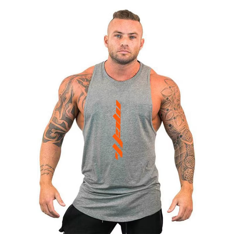 Men's Bodybuilding Stringer Tank Tops - Sleeveless Gym Wear