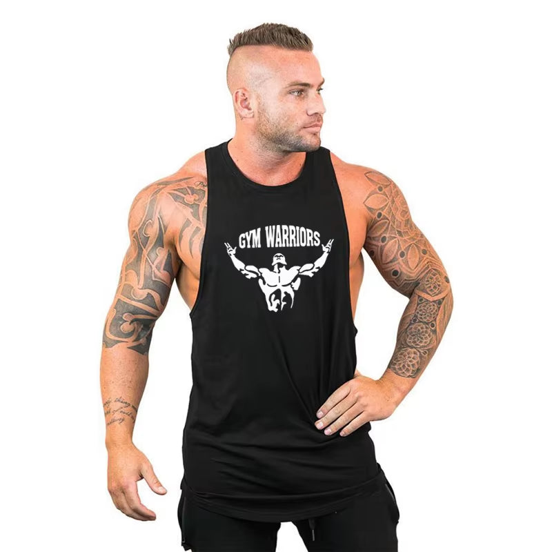 Men's Bodybuilding Stringer Tank Tops - Sleeveless Gym Wear